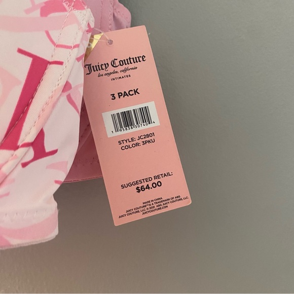Juicy Couture Pink Intimates Set - Picture 2 of 6